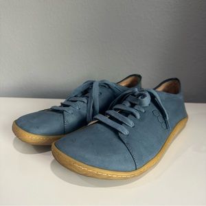 VIVO BAREFOOT Addis Blue Lace Up Trainer Sneaker